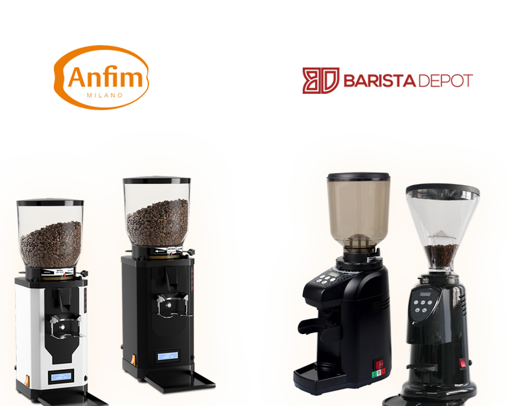 anfim grinders and barista depot grinders